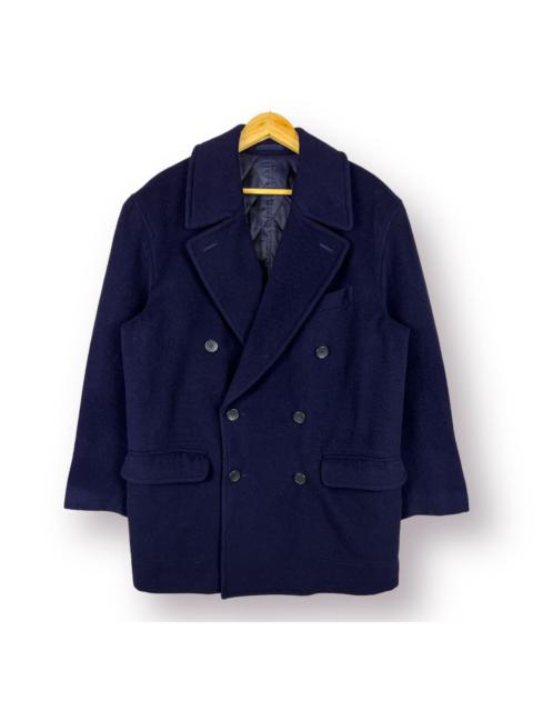 Other Designers Japanese Brand - 🔥 VTG PPFM MANIC USN FW1 WOOL DOUBLE BREAST OVERCOAT JACKET