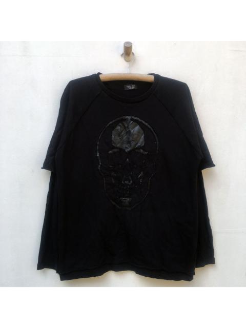 Other Designers Zara Head Skull Distressed Pattern