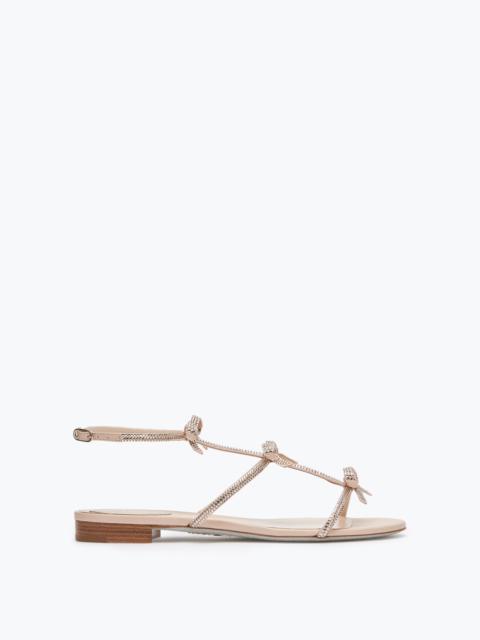 RENE CAOVILLA CATERINA NUDE FLAT SANDAL 10