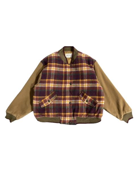 Other Designers Vintage Gio Sport Weekend Wool Bomber Jacket