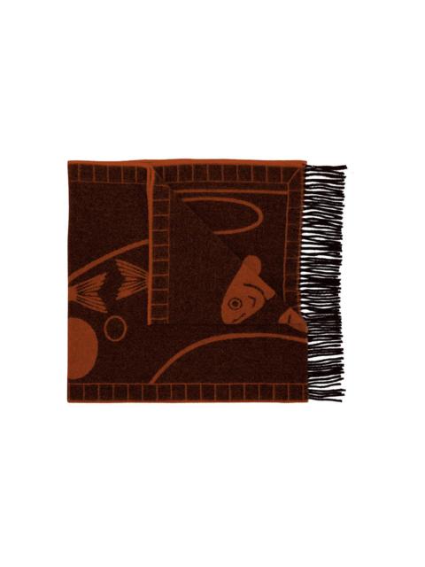 HENRIK VIBSKOV CATCH MATCH SCARF - CATCH MATCH ORANGE