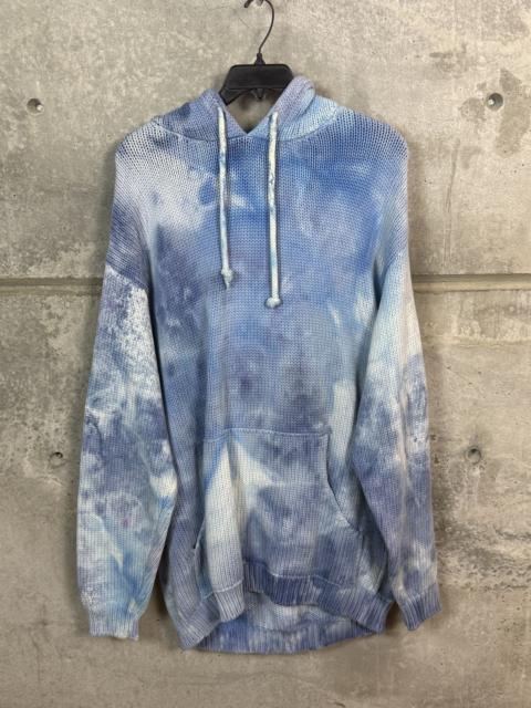 Other Designers CAMP HIGH TYE-DYE KNIT HOODIE L/XL