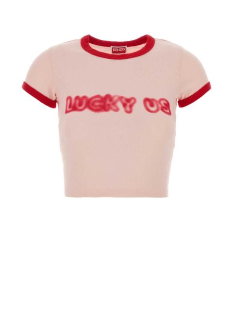 KENZO Kenzo Women Pink Cotton T-Shirt