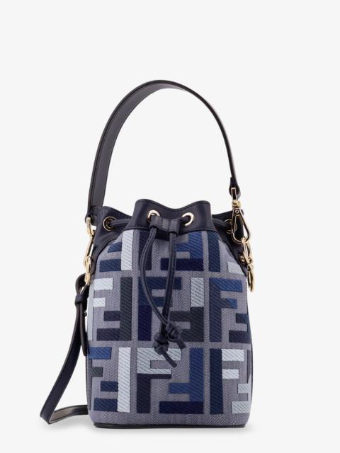 FENDI Fendi Women Mon Tresor Jacquard Ff Fabric Crossbody Bag