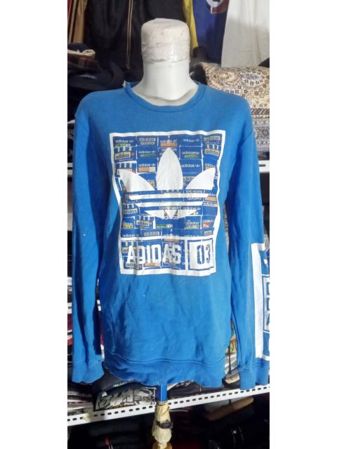 Vintage Adidas Trefoil Big Logo Sweater