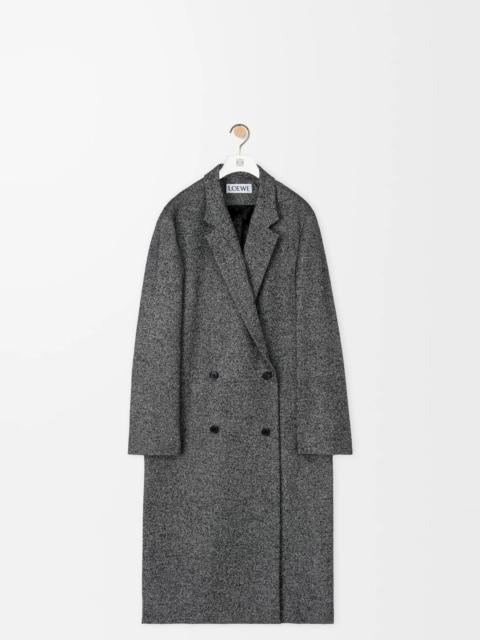 Loewe Double breasted coat in wool blend