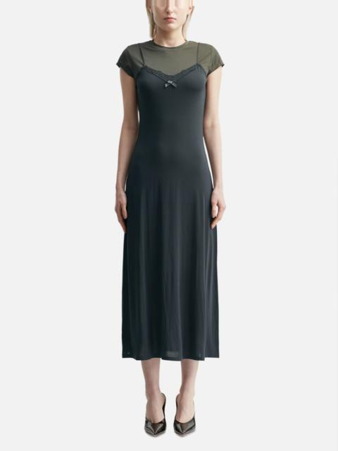 Acne Studios LAYERED JERSEY DRESS