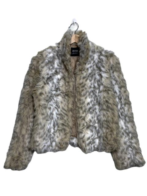 Other Designers Designer - Hucom Mink Fur Faux Coat