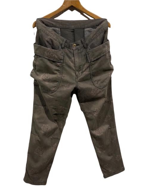 Other Designers Japanese Brand - Tk Mixpice Floral Printed Slim Fit Multipocket Cargo Pants
