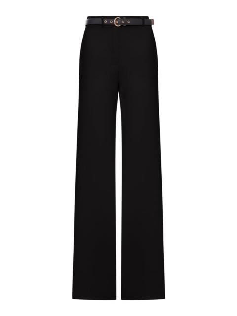 Other Designers Max Mara Studio Women Wide Leg Cady Pants