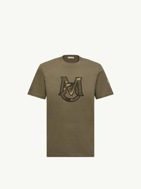 Moncler Monogram Cotton T-Shirt