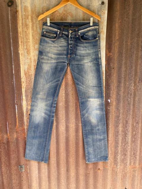 Dior by hedi slimane washed painter jeans