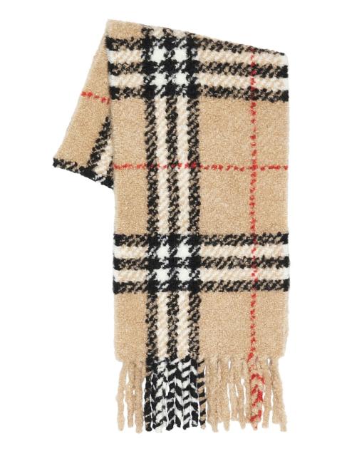 Burberry Giant Check Boucle Scarf