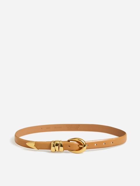 Madewell Triple Metal Keeper Belt