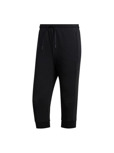 adidas adidas M PNT 34 DK 3S Training Running Sports Slim Fit Cropped Pants Black FT2839