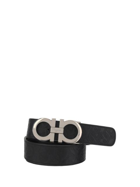 FERRAGAMO Ferragamo Reversible And Adjustable Leather Belt