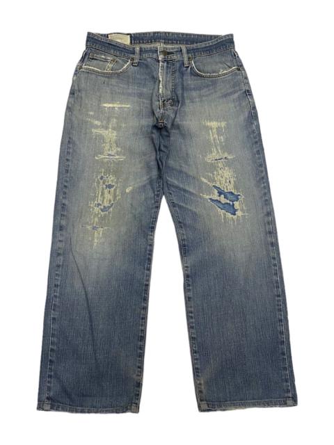 Other Designers Archival Clothing - 🔥EDWIN 503 DISTRESSED DENIM BAGGY JEANS
