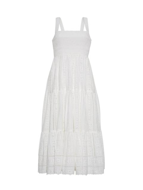 Cara Cara Taormina Dress
Smocked Sweetness, Scalloped to Perfection