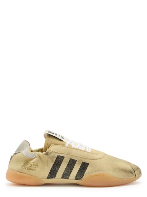 adidas Adidas X Wales Bonner X Sftm Taekwondo Mei Distressed Suede Sneakers