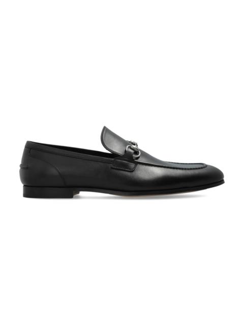 GUCCI Gucci Leather Loafers