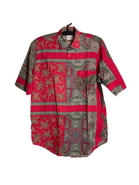 Other Designers Vintage - Vintage United Color of Benetton Button Up Shirt Paisley