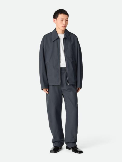 Bottega Veneta Resinated Cotton Trousers