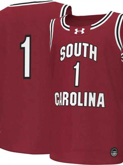 Under Armour Under Armour Youth South Carolina Gamecocks #1 Garnet Replica Basketball Jersey