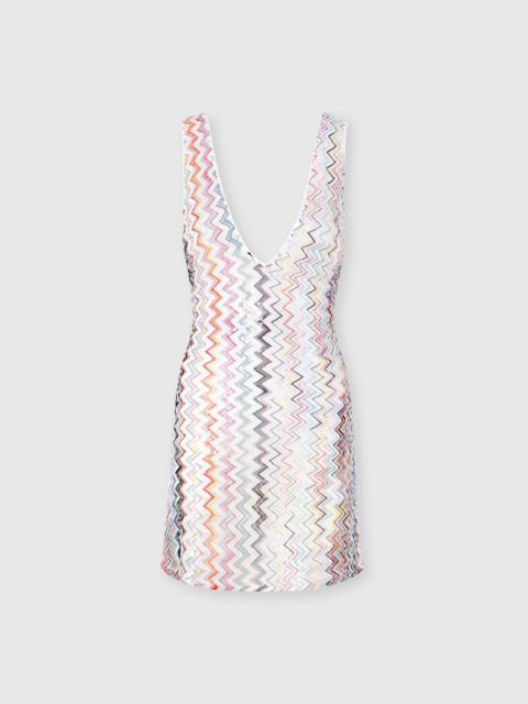 Missoni Short cover-up with V-neck and sequins