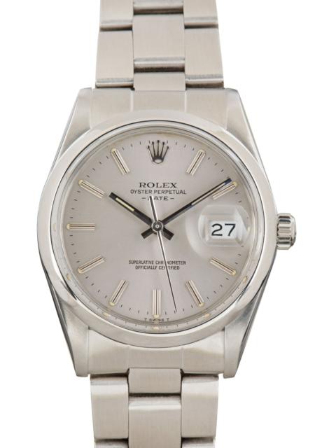 ROLEX Used Rolex Date 15000 Silver Dial