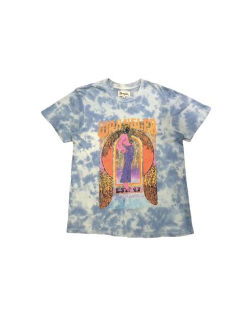 Other Designers Vintage - Wrangler suicede nude woman tie dye tee
