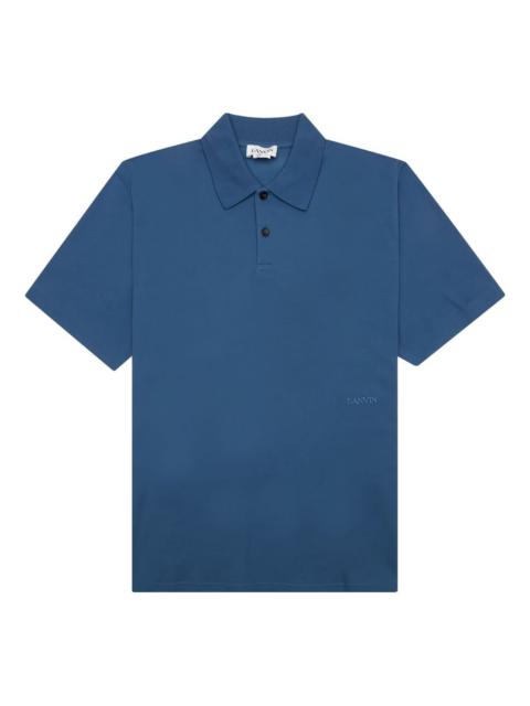 Lanvin curb-detail polo shirt