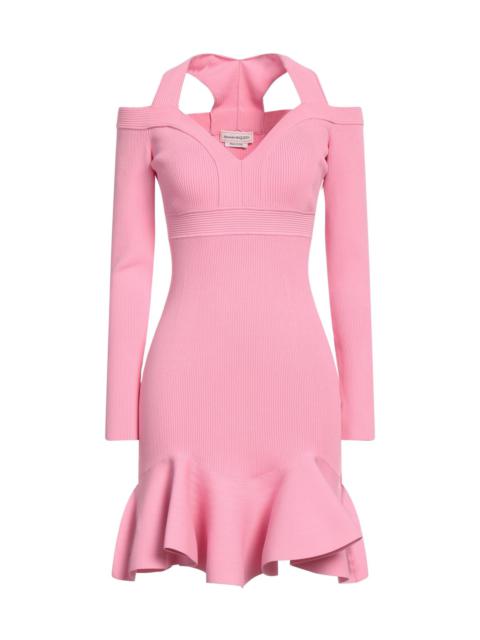 Alexander McQueen Pink Women's Sheath Dress