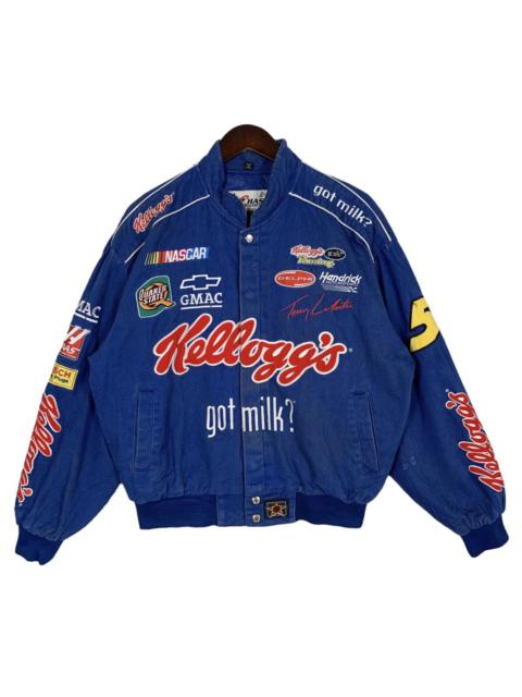 Gear For Sports - Vintage Chase Authentic Kelloggs Nascar Racing Jacket Size M