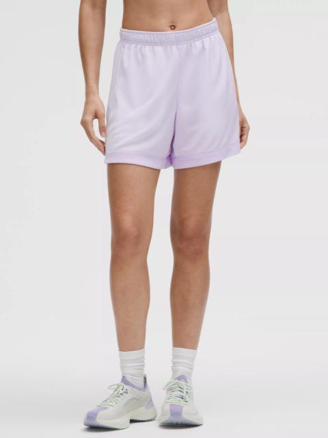 lululemon Double-Layered Mesh Mid-Rise Short 5"