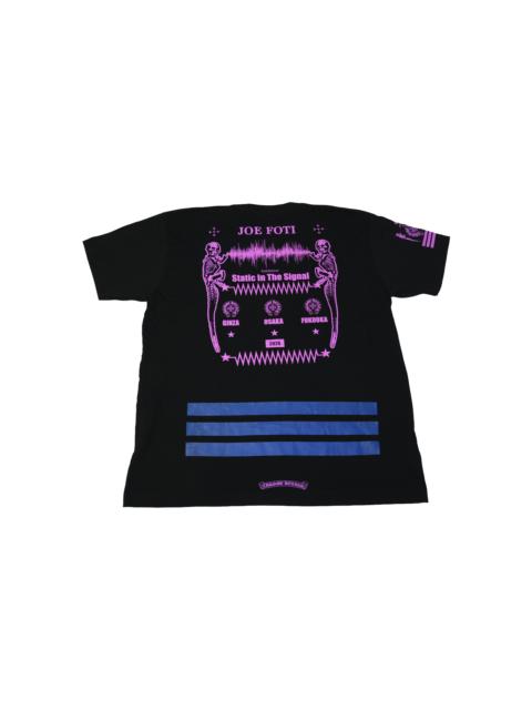 Chrome Hearts Chrome Hearts x Joe Foti Static In The Signal 2026 Japan Exhibition T-Shirt Black