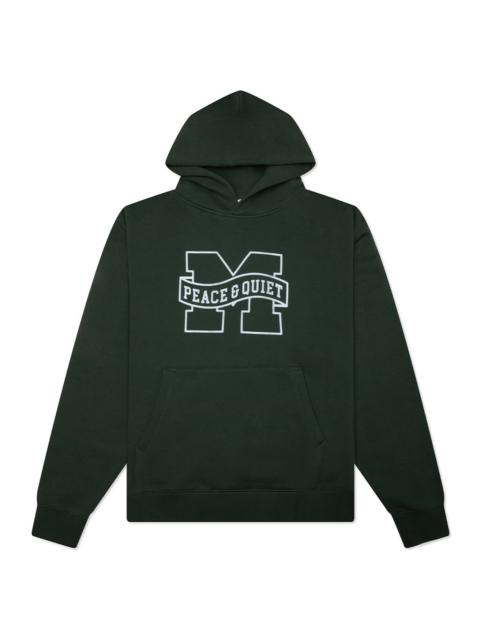 Museum of Peace & Quiet BANNER HOODIE - FOREST