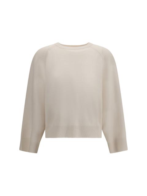 Brunello Cucinelli Brunello Cucinelli Cashmere Crewneck Sweater English White