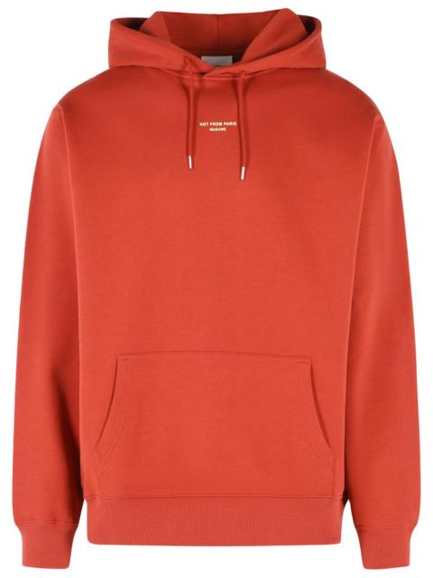 Drôle de Monsieur Drole De Monsieur Red Brick Cotton Sweatshirt Red