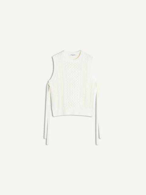 Maison Kitsuné CABLE KNIT VEST