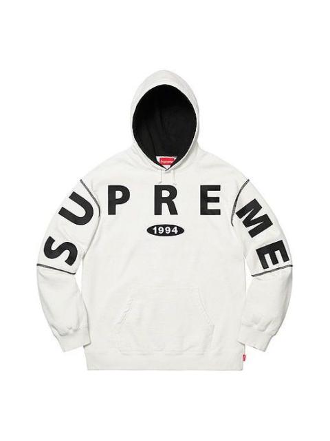 Supreme FW19 Week 1 Spread Logo Hooded Sweatshirt Logo SUP-FW19-041