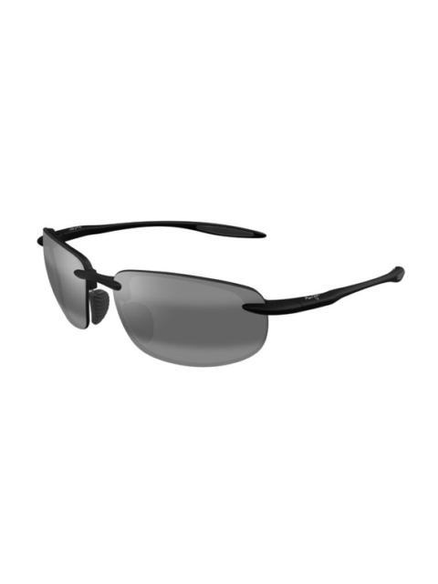 Maui Jim NIB MAUI JIM HO'OKIPA ULTRA MJ0676S 001 Matte Black Grey Lenses $269