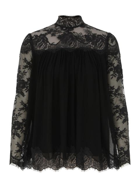 Zimmermann HYPNOTIC LACE YOKE TOP
