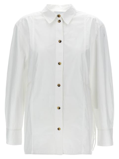 GANNI Ganni Women Lace-Up Shirt
