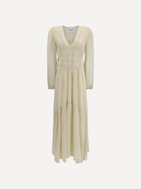 Isabel Marant Étoile Buttoned sheer maxi Dress