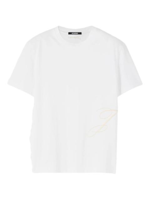 JACQUEMUS Le T-Shirt J Manches Courtes
