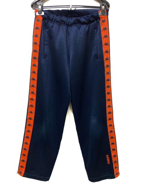 Other Designers Vintage - Vintage Kappa Side Taped Orange Sweatpants / Track Pants