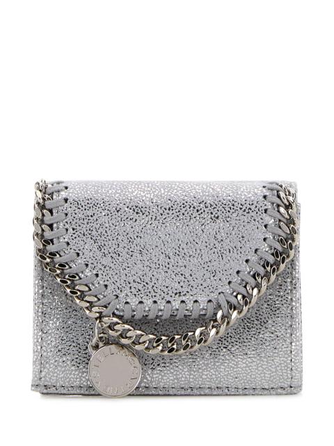 Stella McCartney Silver shaggy deer Falabella wallet