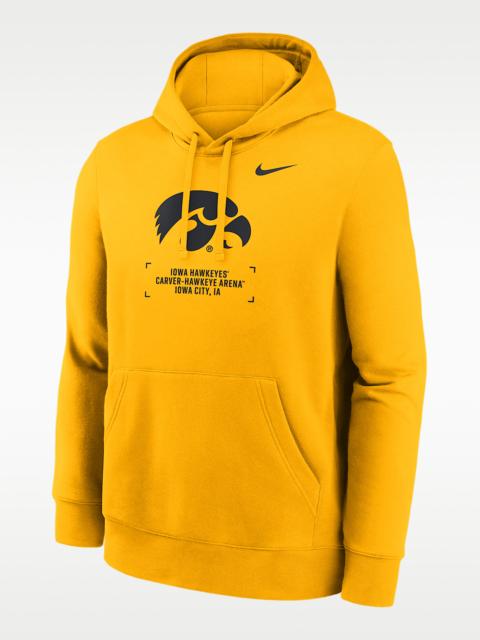 Nike Iowa Club Basketball 2-Hit Men's Nike College Pullover Hoodie