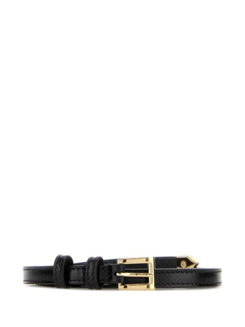 Prada Prada Women Black Leather Belt