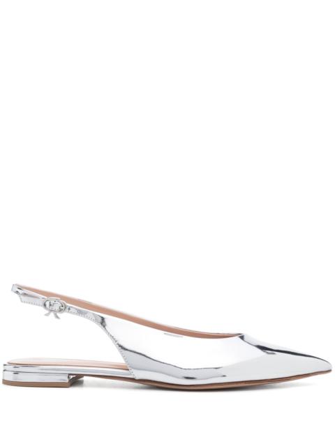 Gianvito Rossi Point Sling Back Ballerina